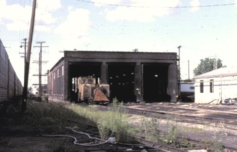 C&O McGrew Engine House in 1981
